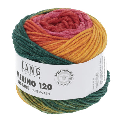 Laine dégradée Merino 120