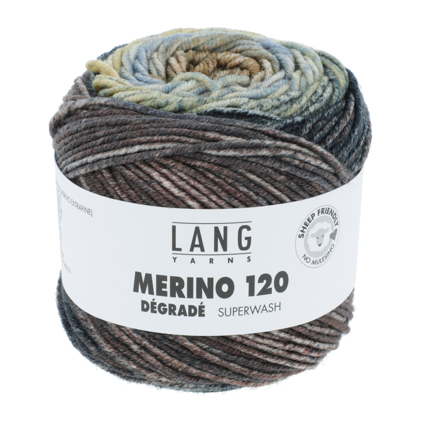 Laine dégradée Merino 120