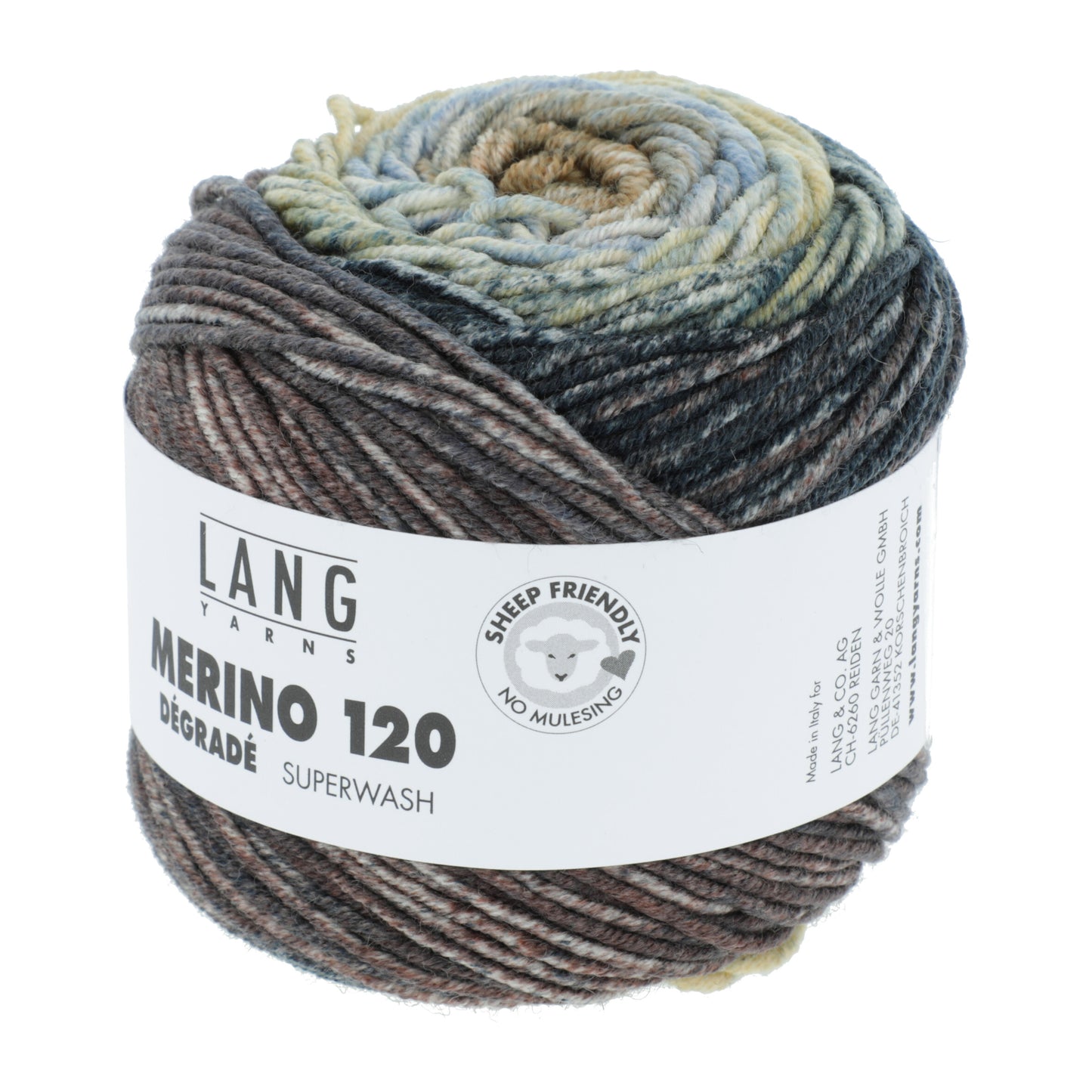 Laine dégradée Merino 120