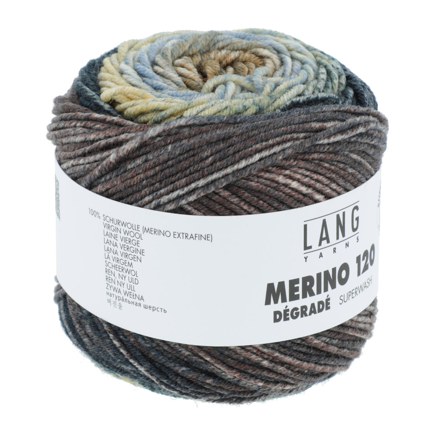 Laine dégradée Merino 120