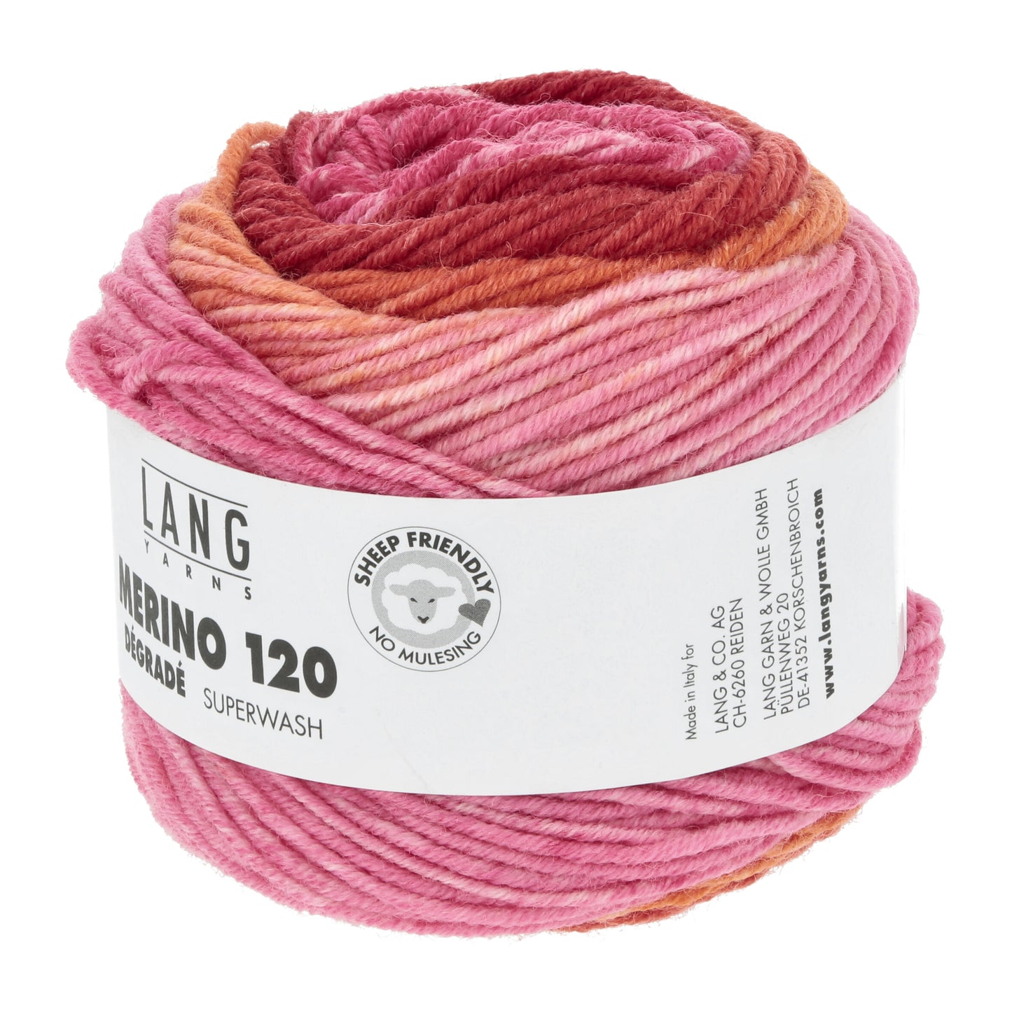 Laine dégradée Merino 120