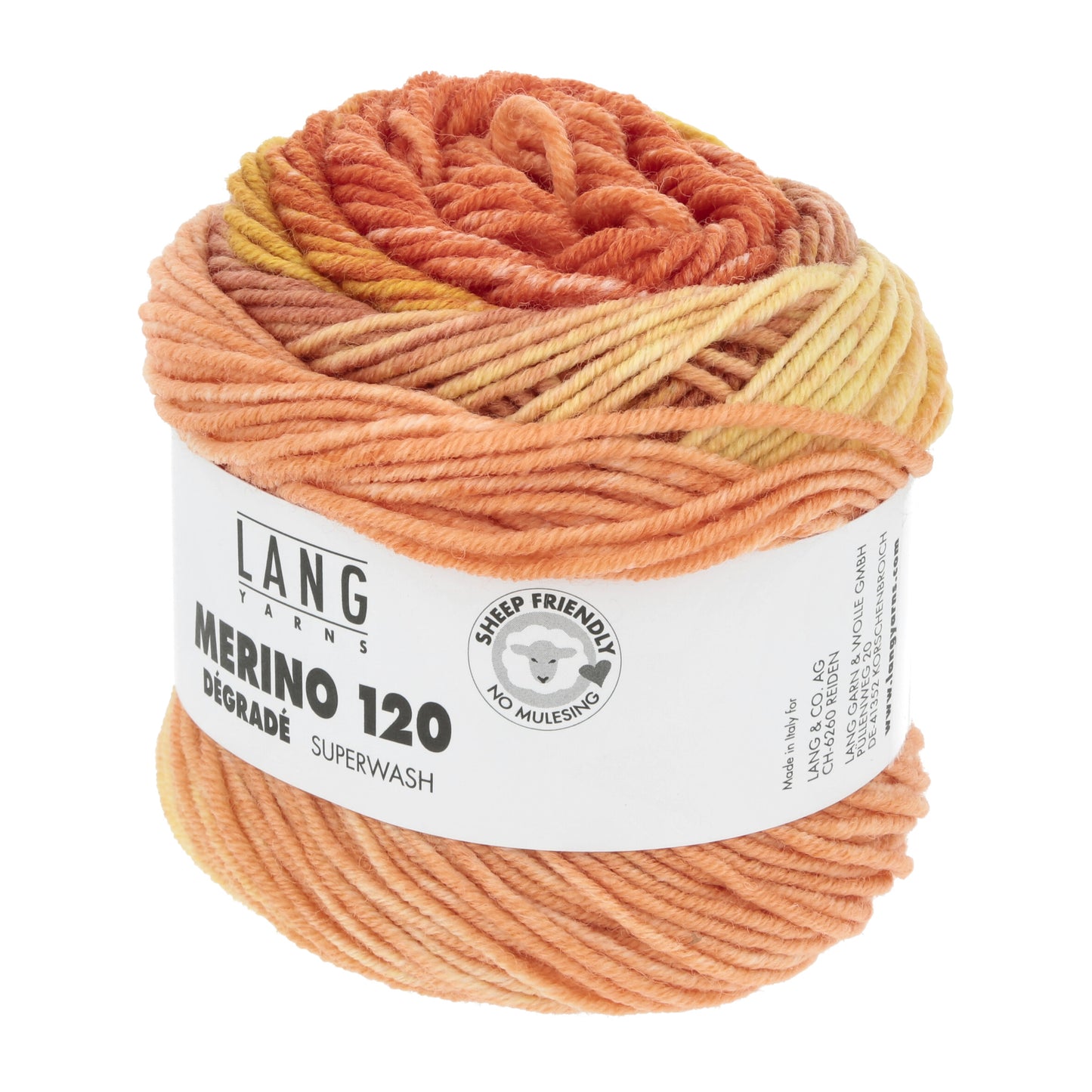 Laine dégradée Merino 120
