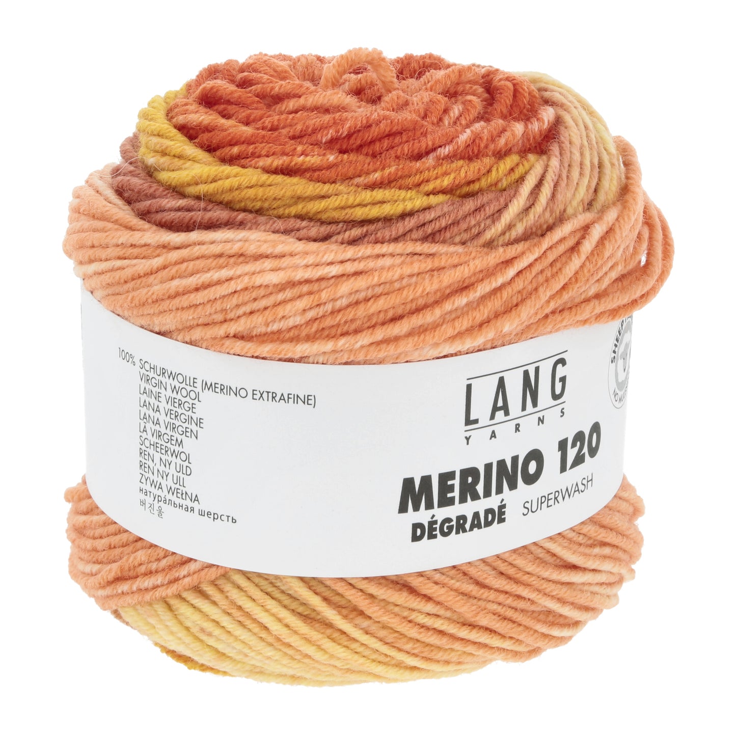 Laine dégradée Merino 120