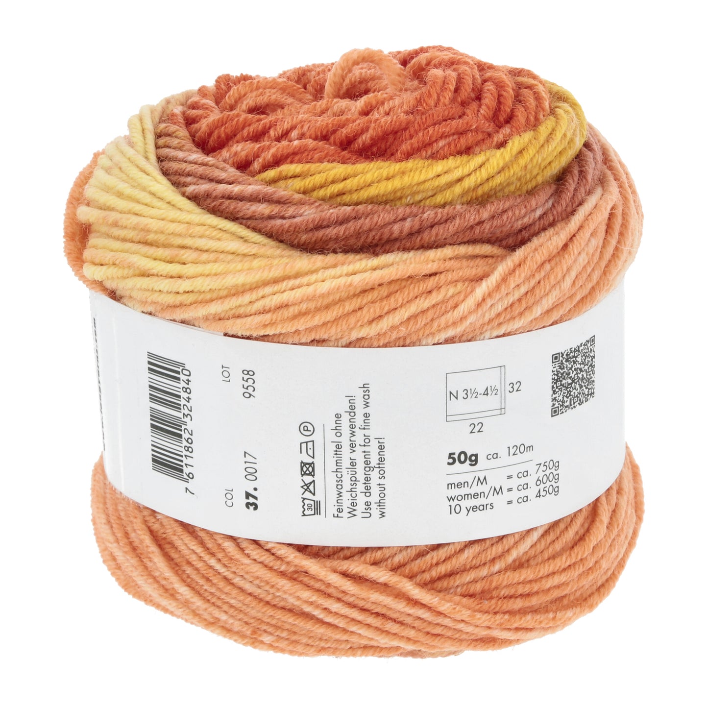Laine dégradée Merino 120